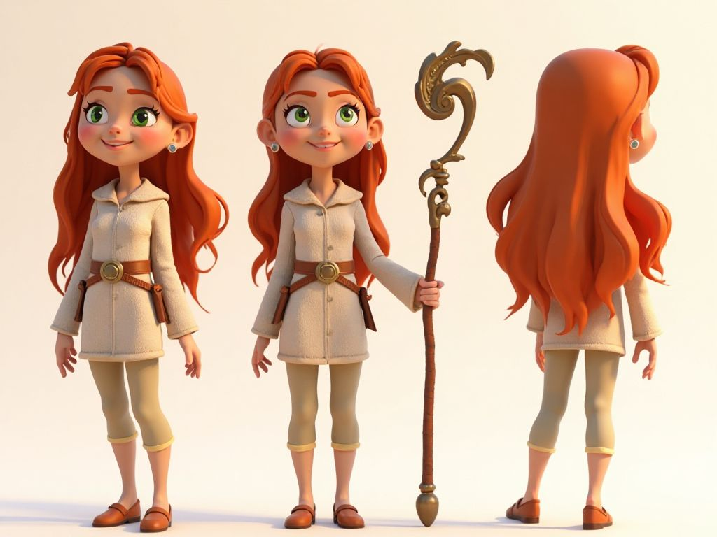 Bring 3D Cartoon Characters to Life with Flux.1-dev