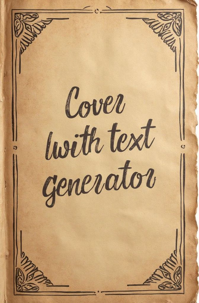 Create text-enhanced covers in a simple way